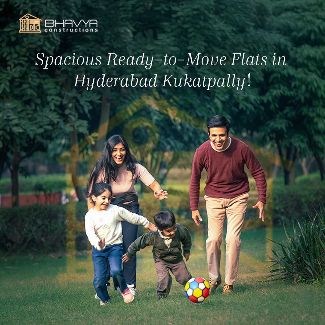 Spacious Ready-to-Move Flats in Hyderabad Kukatpally!