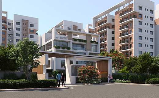 Gated Community apartments in Miyapur